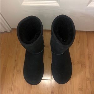Black UGG boots